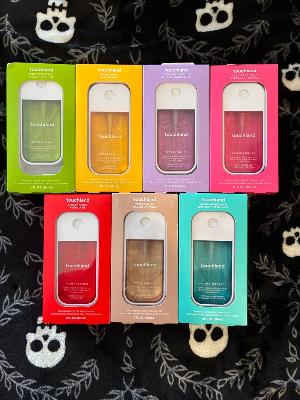 Touchland Power Essence Hand Spray Trio - 7 Assorted Colors and scents!